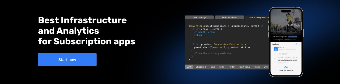 A look behind Qonversion’s most reliable in-app subscription management service and SDKs for mobile apps