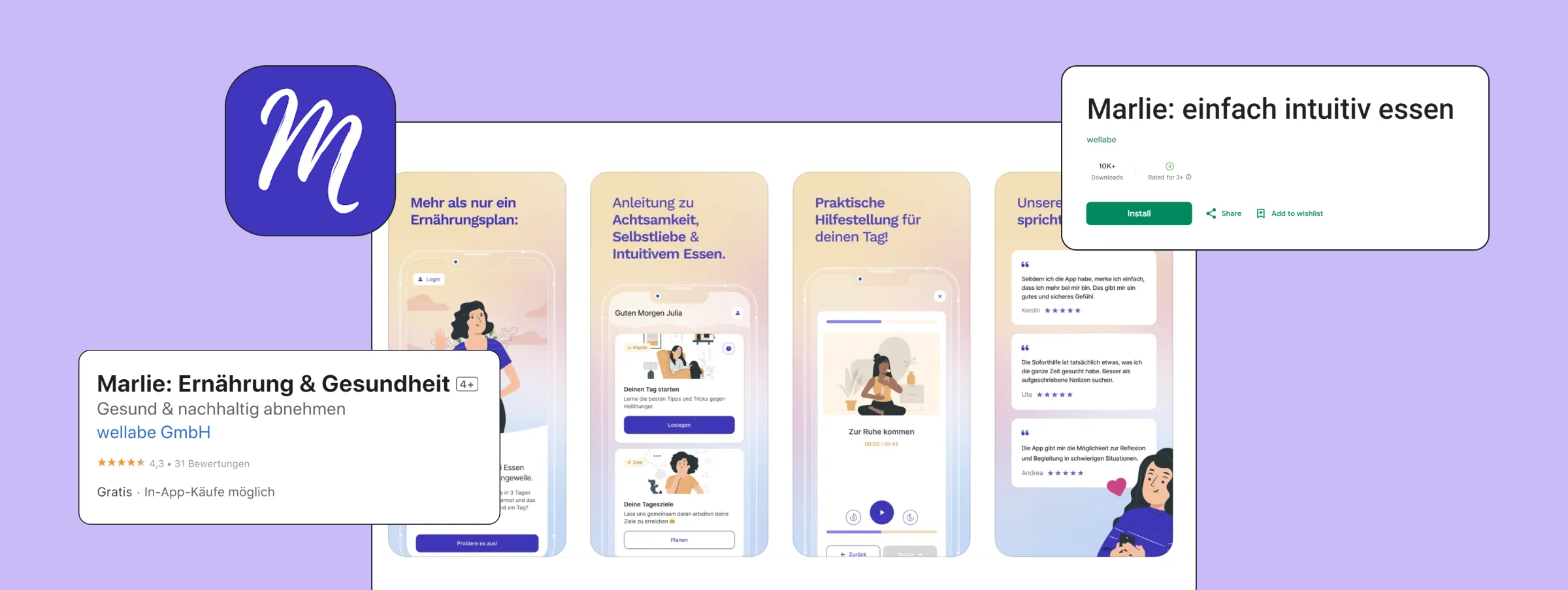 Marlie: einfach intuitive essen 