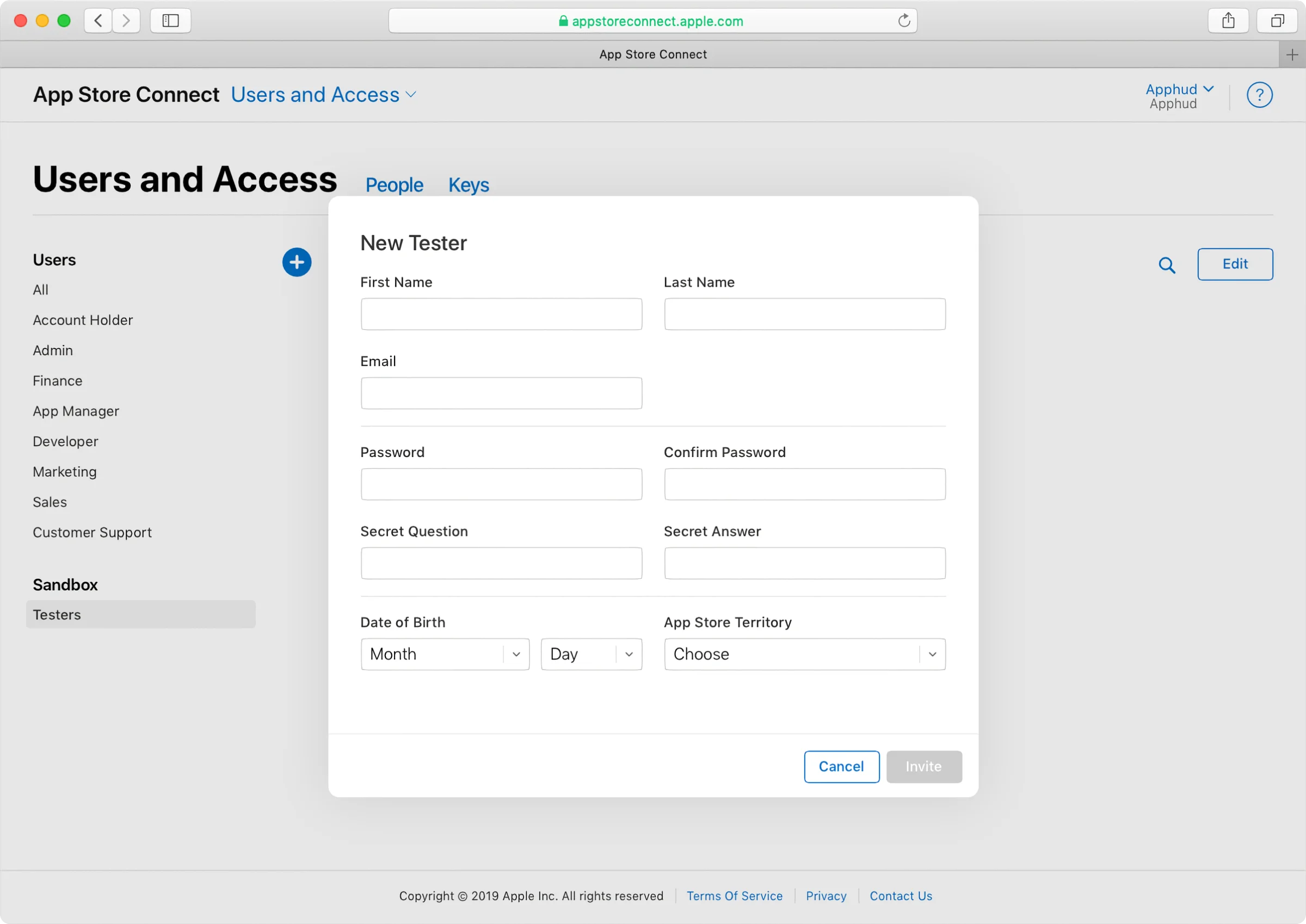 Test in-app purchases in Sandbox
