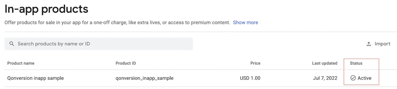 Creating In-App Products in Google Play Console