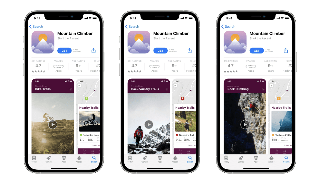 Custom Product Pages on App Store