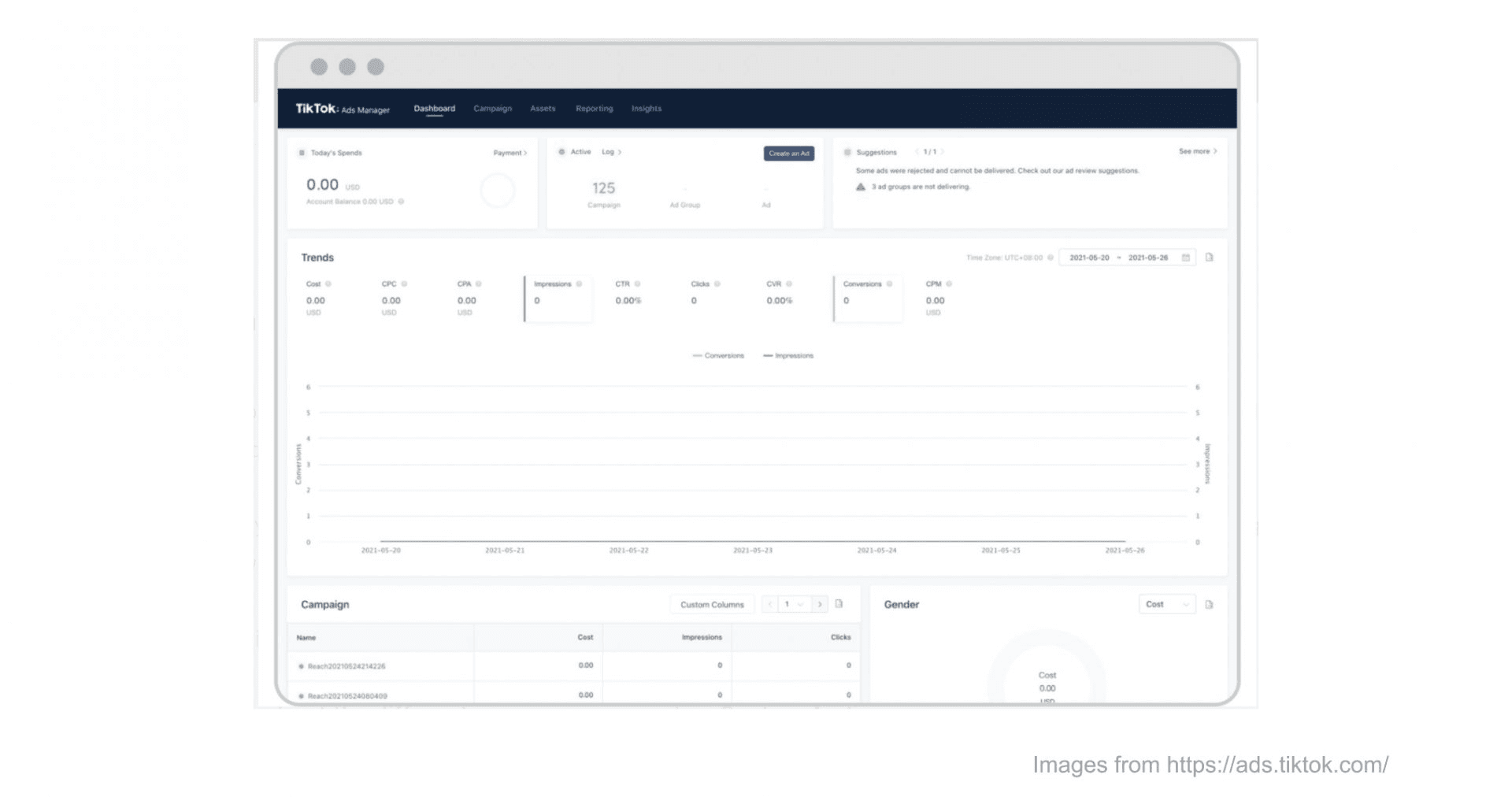 Tiktok Ads Dashboard